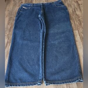 Men's Relaxed Fit Blue Jeans